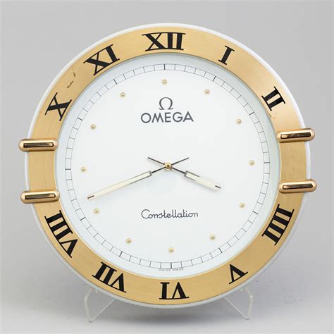 omega wall clock for sale|omega clock price.